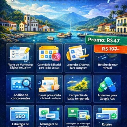 Kit de Gestão Estratégica para Pousadas em Paraty