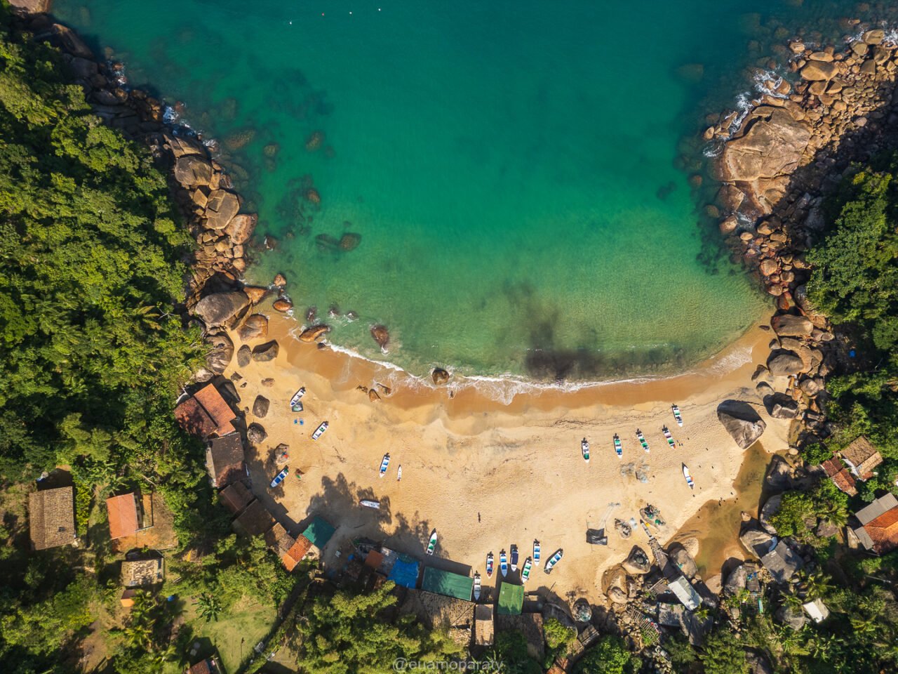 Praia de Antigos, Paraty