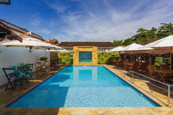 PIscina da Pousada Aconchego