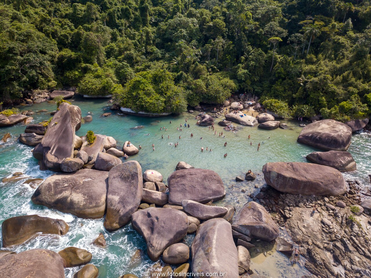 Piscina Natural do Cachadaço, Trindade, Paraty