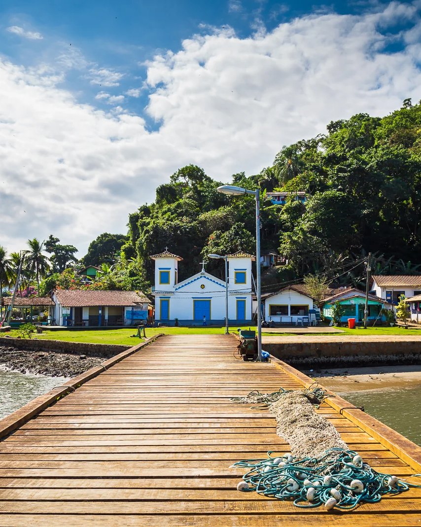Igreja de São Pedro e São Paulo - Ilha do Araújo - Paraty