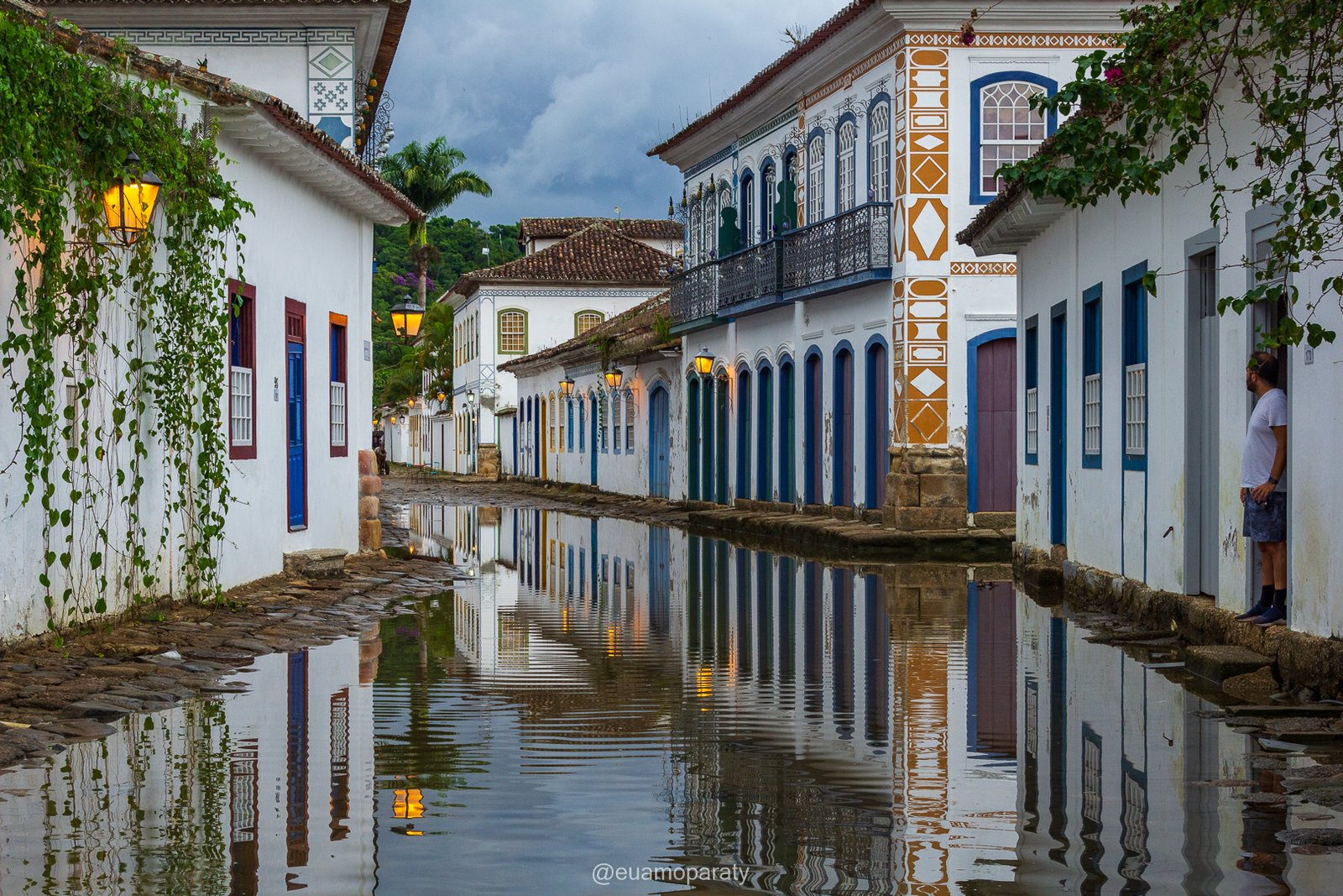Centro Histórico durante a Maré Alta - Foto: Guido Nietmann