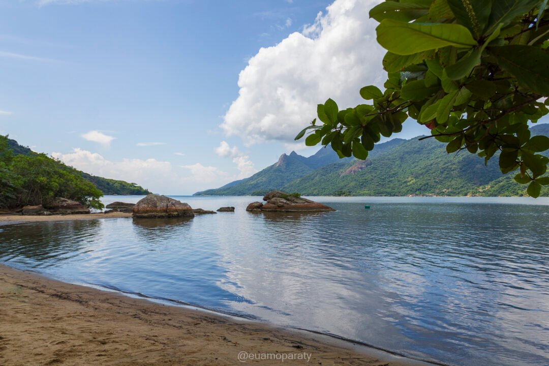 Vista panorâmica do Saco do Mamanguá em Paraty